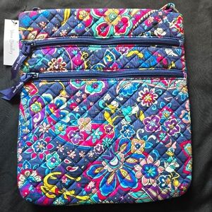 Vera Bradley Disney Sensational Six Paisley Triple Zip Hipster